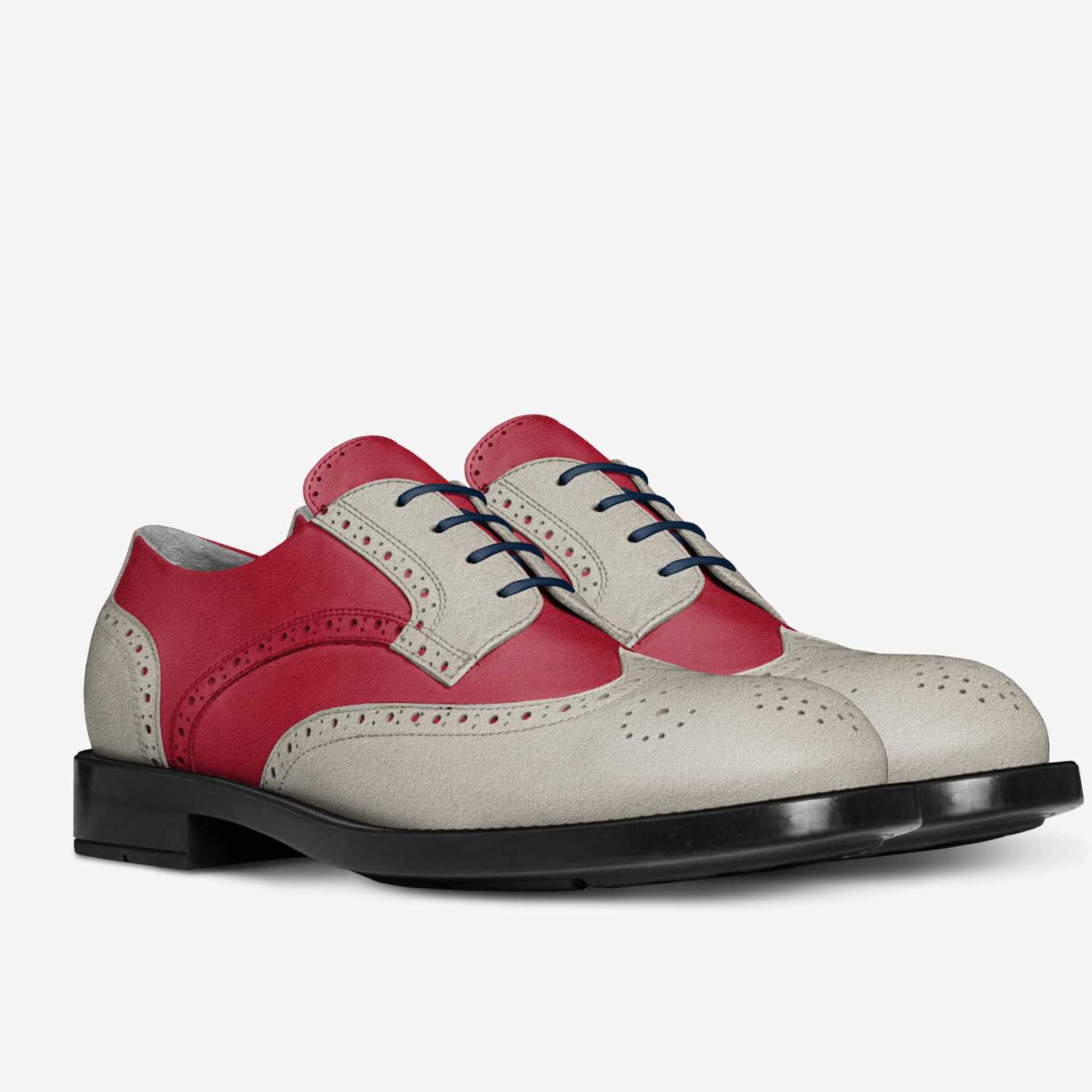 my shoe custom made in Italy shoes by Nazir Bhagat | Double view