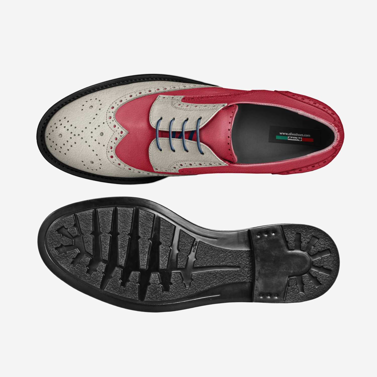 my shoe custom made in Italy shoes by Nazir Bhagat | Top view