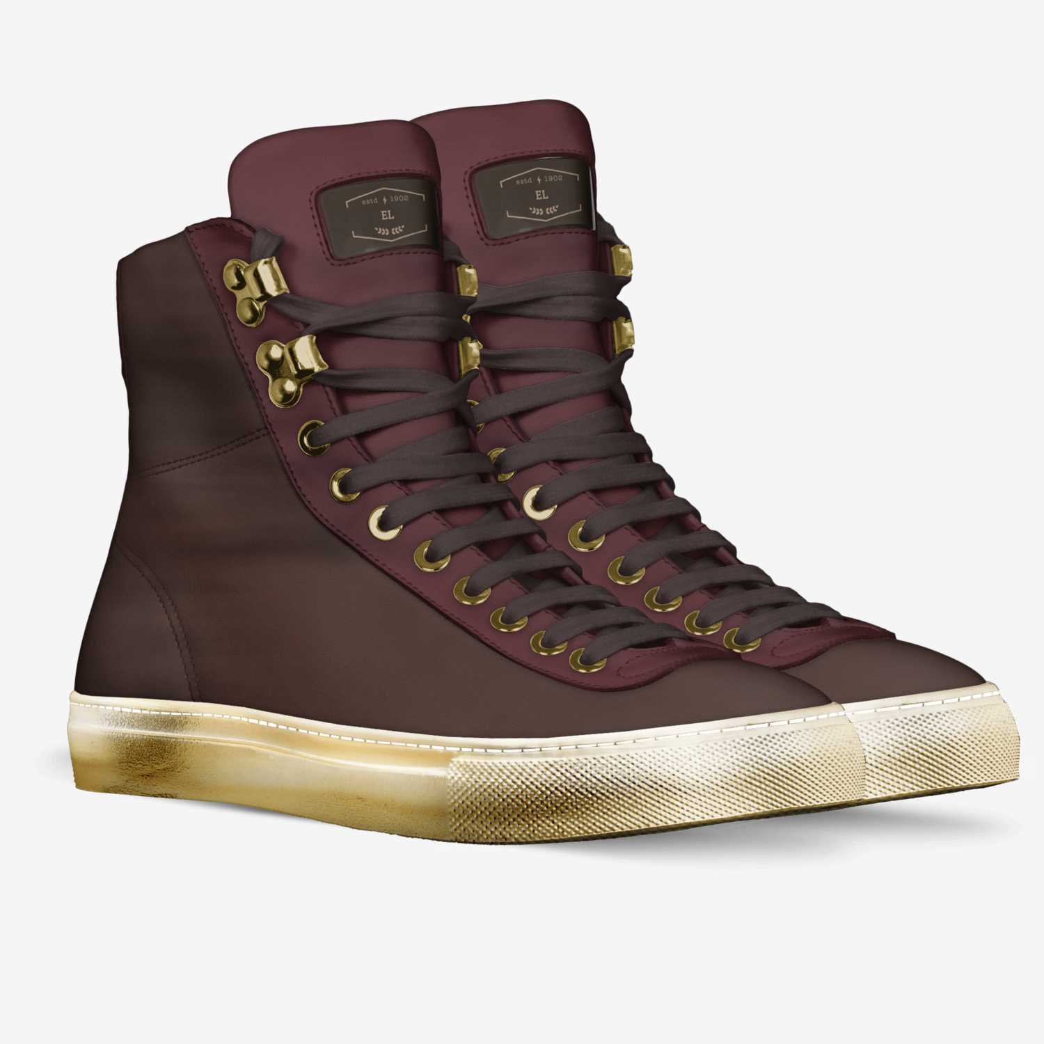 eL custom made in Italy shoes by Jaye Fletch | Double view
