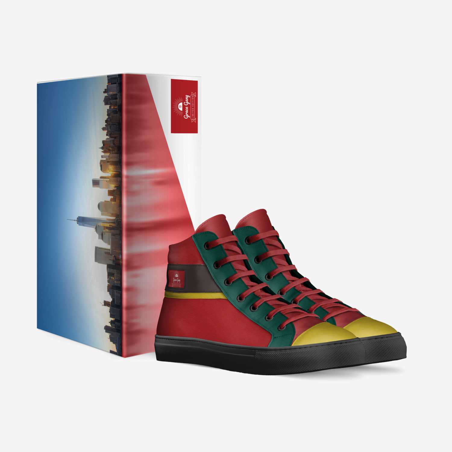 Grace Gang custom made in Italy shoes by Victor Scott | Box view