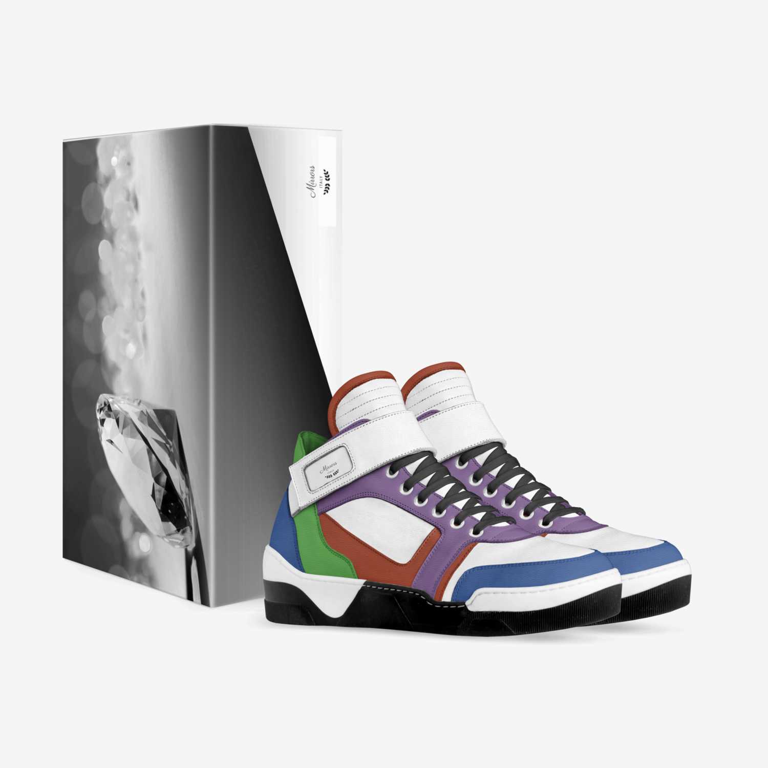 Mirrors custom made in Italy shoes by Larceny Grands | Box view