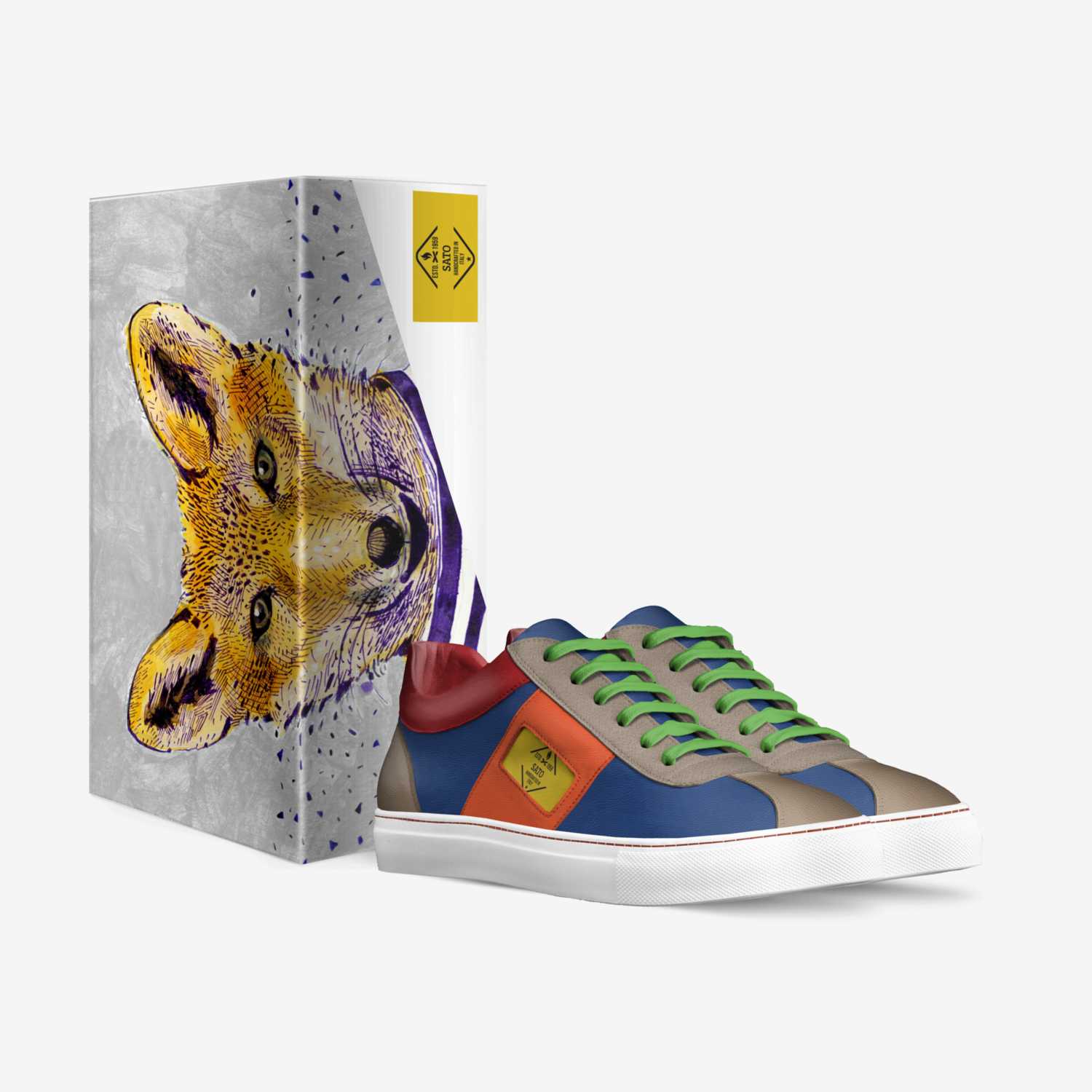 Sato custom made in Italy shoes by Sapienti Sat | Box view