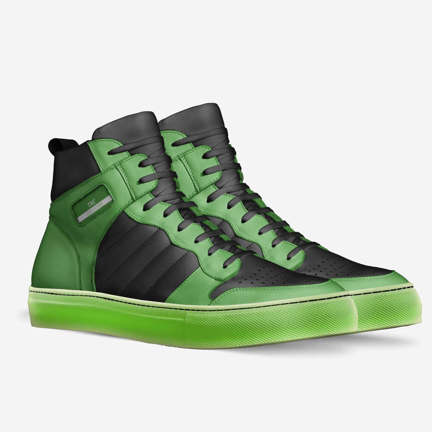 TNC Lime Wires custom made in Italy shoes by Brian Shanklin | Double view