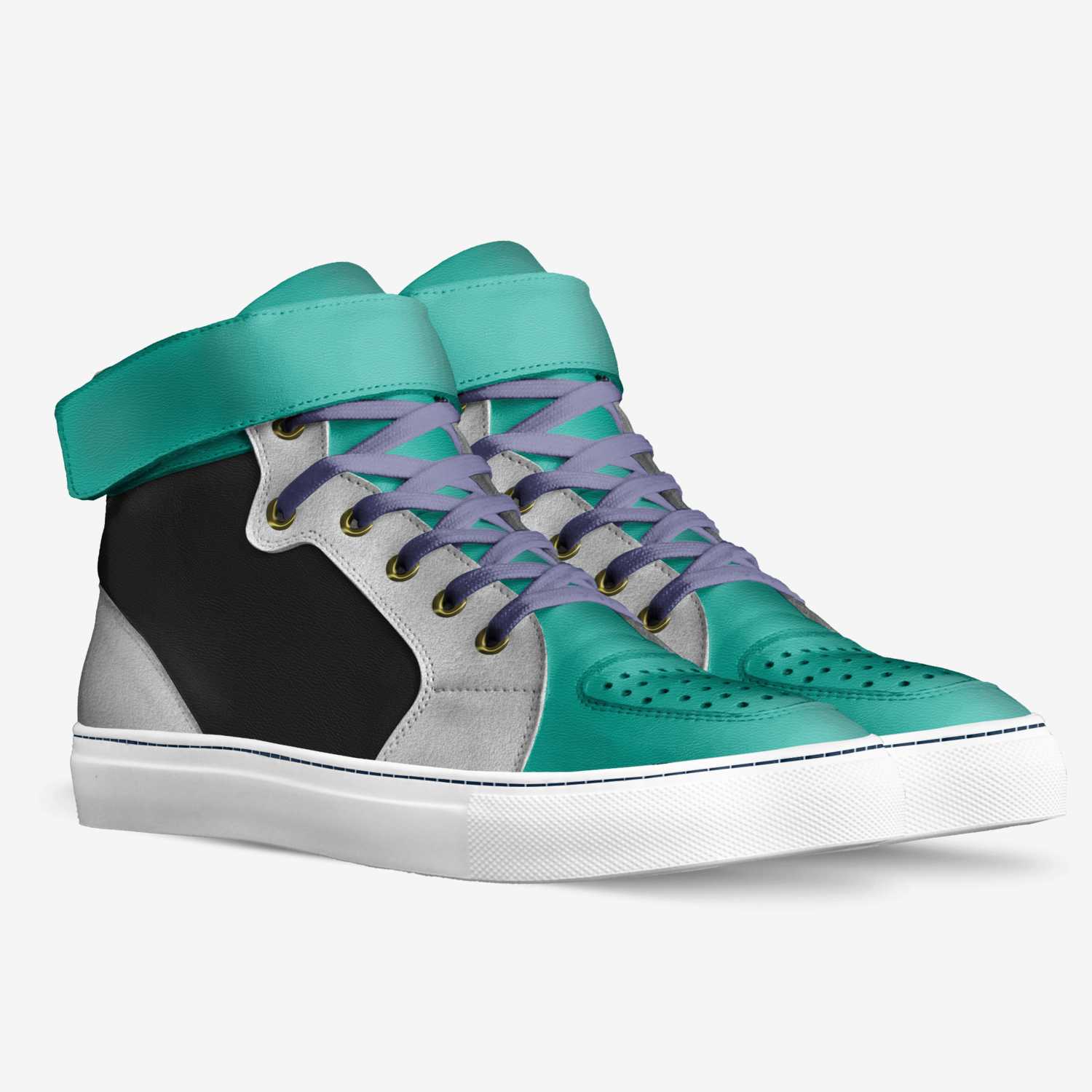 Peww custom made in Italy shoes by Breanna Pew | Double view