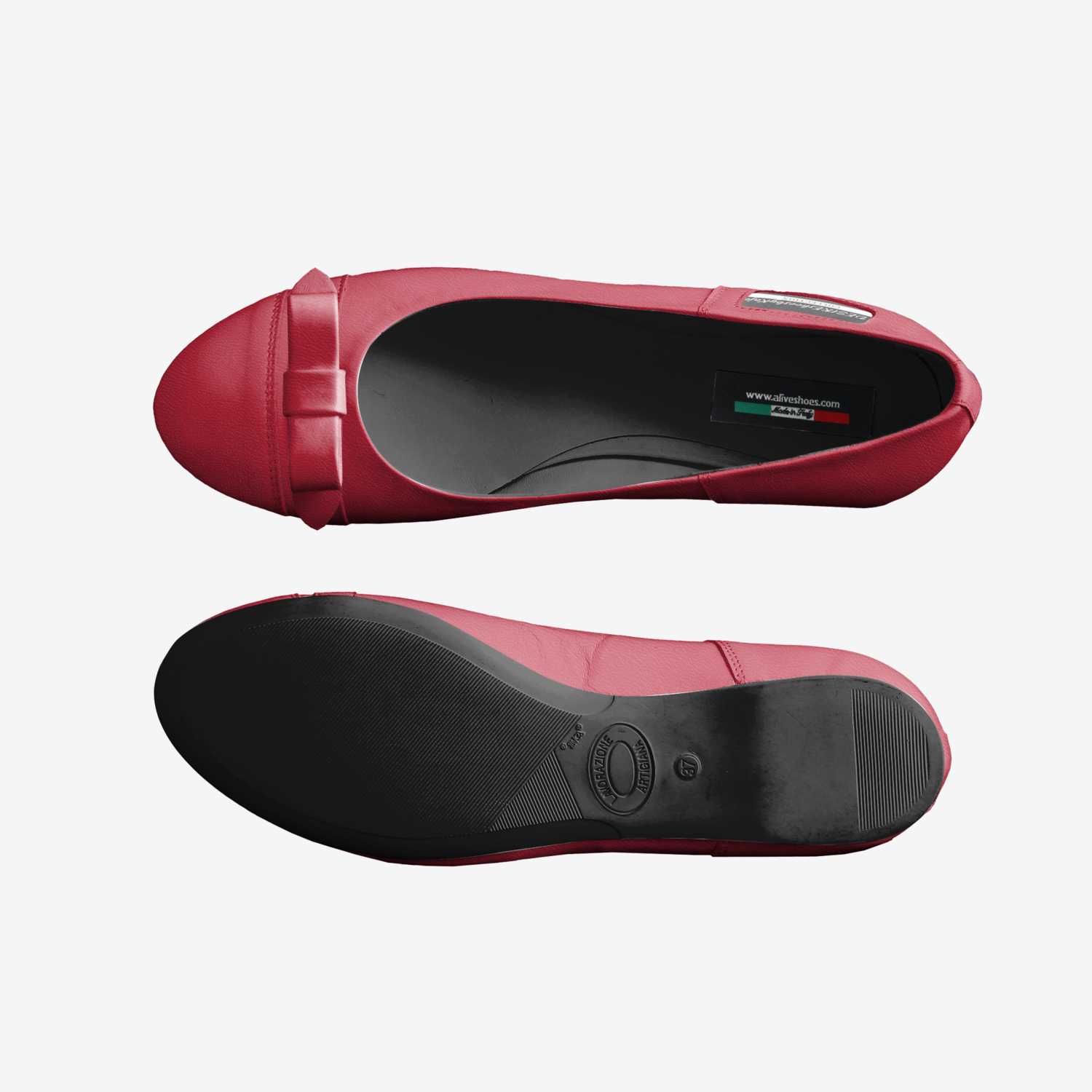 DESIREshoesbyKaja custom made in Italy shoes by Karoline Seymour | Top view