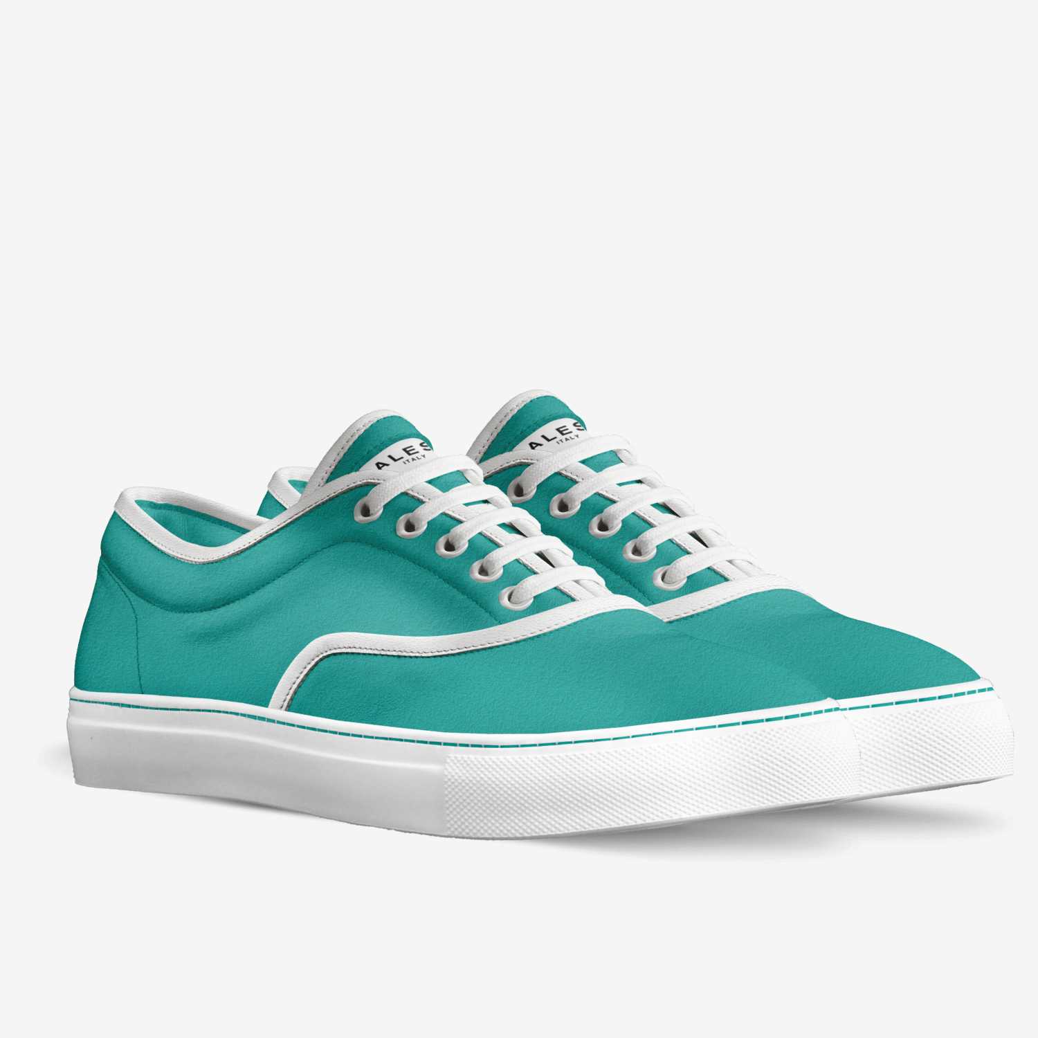 Alesi Skater custom made in Italy shoes by Lonanthony Parker | Double view