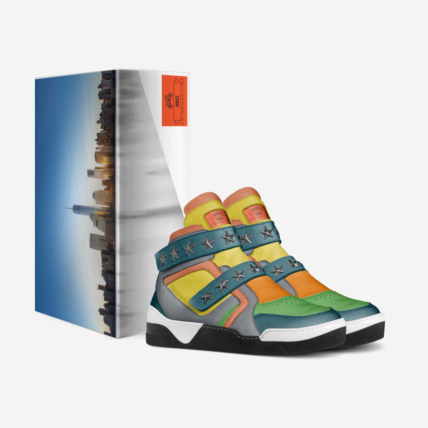 Inmate custom made in Italy shoes by Sean Wilson | Box view