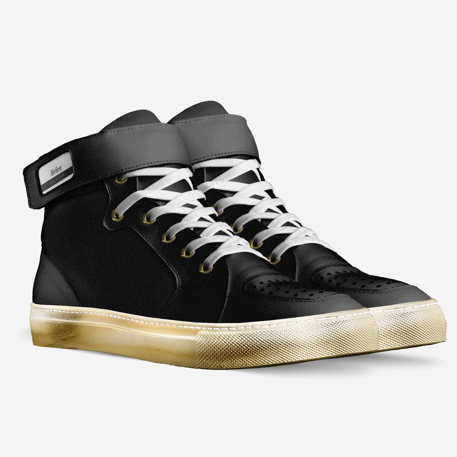 Nickers custom made in Italy shoes by Nickolas Winnie | Double view