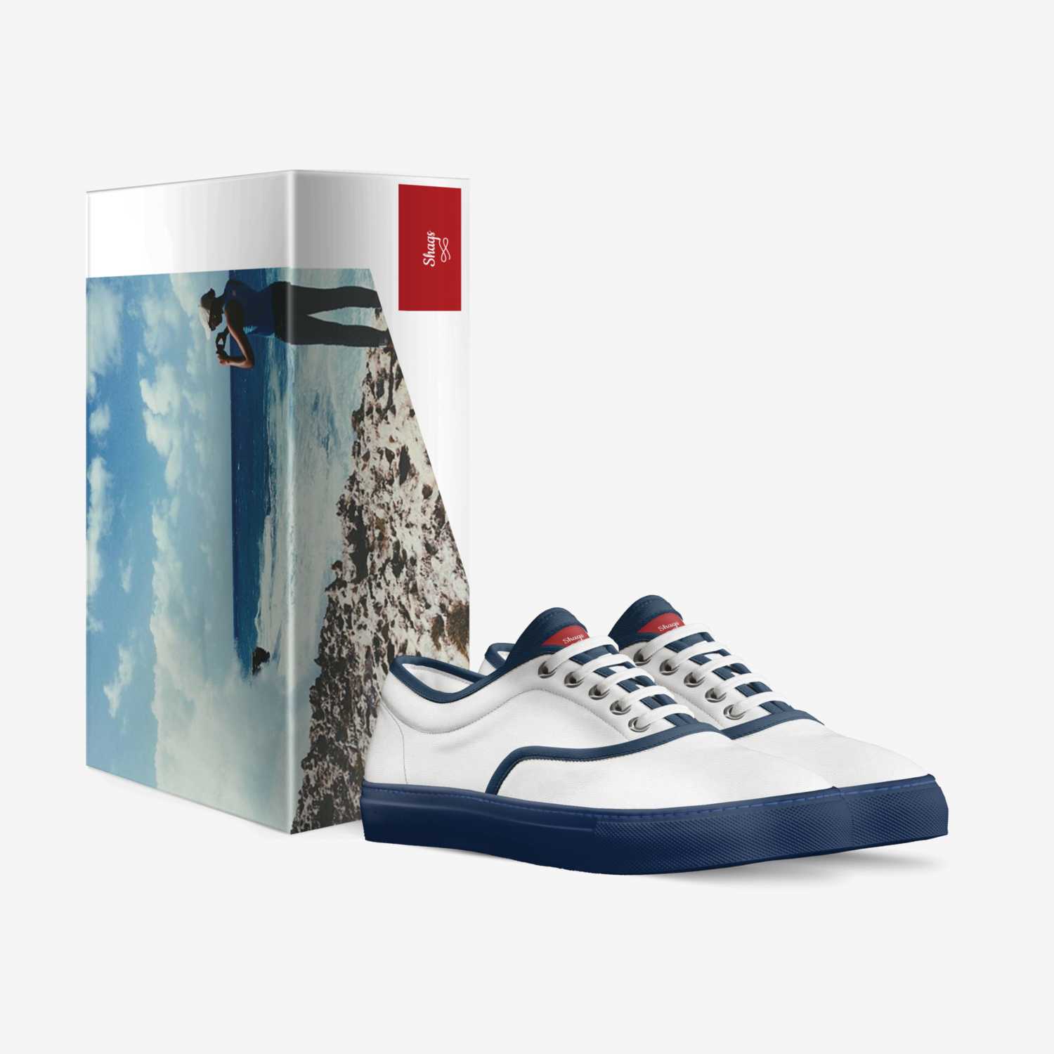 Shaqs custom made in Italy shoes by Timothy | Box view