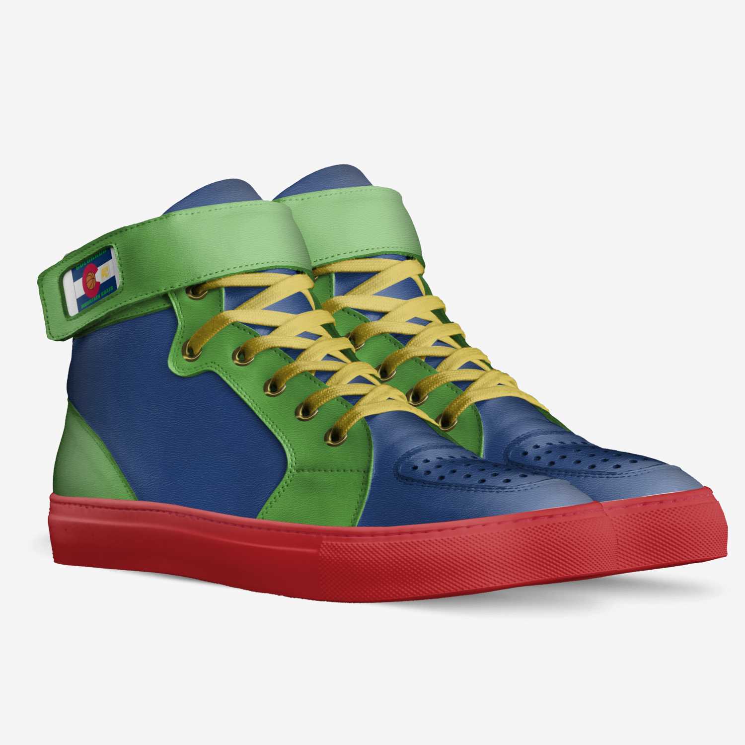 Mountain Goats custom made in Italy shoes by Pre-stone Age Shoes | Double view