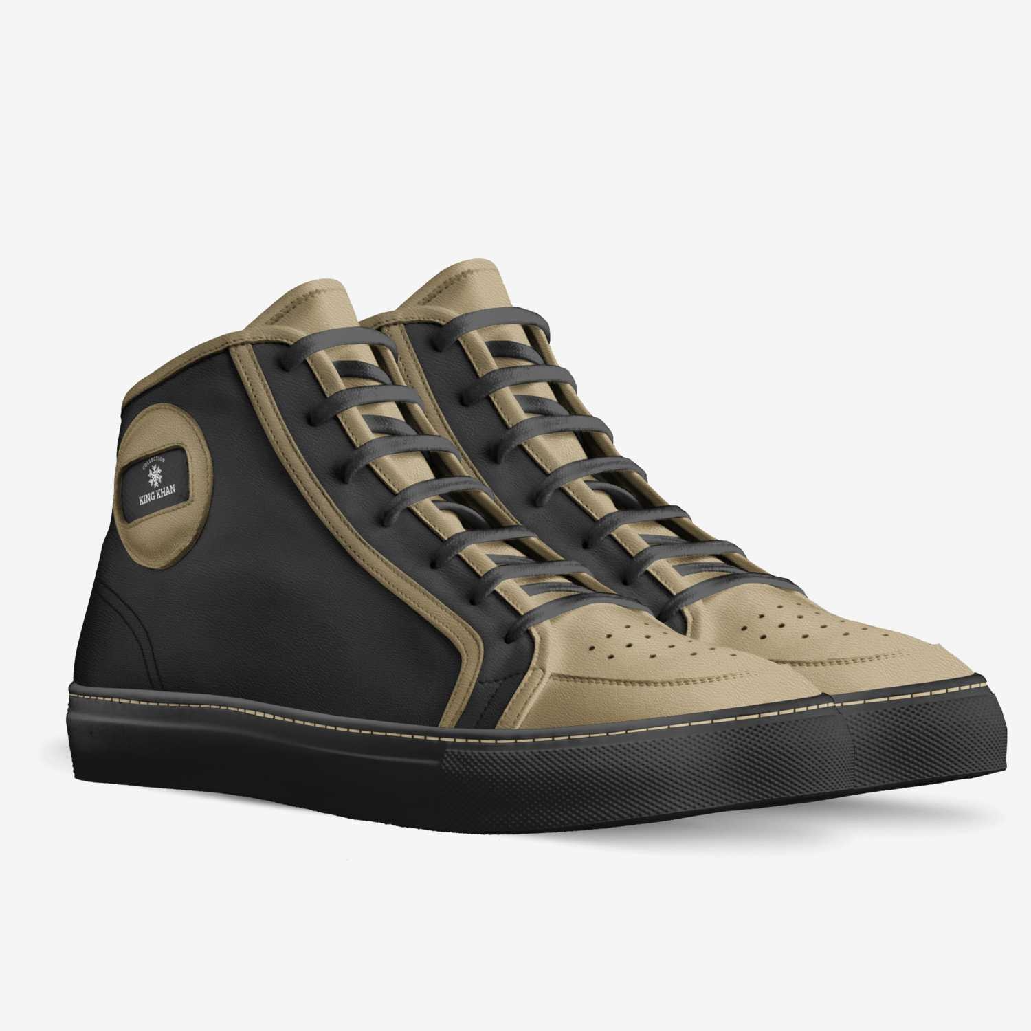 KING KHAN custom made in Italy shoes by Harris | Double view