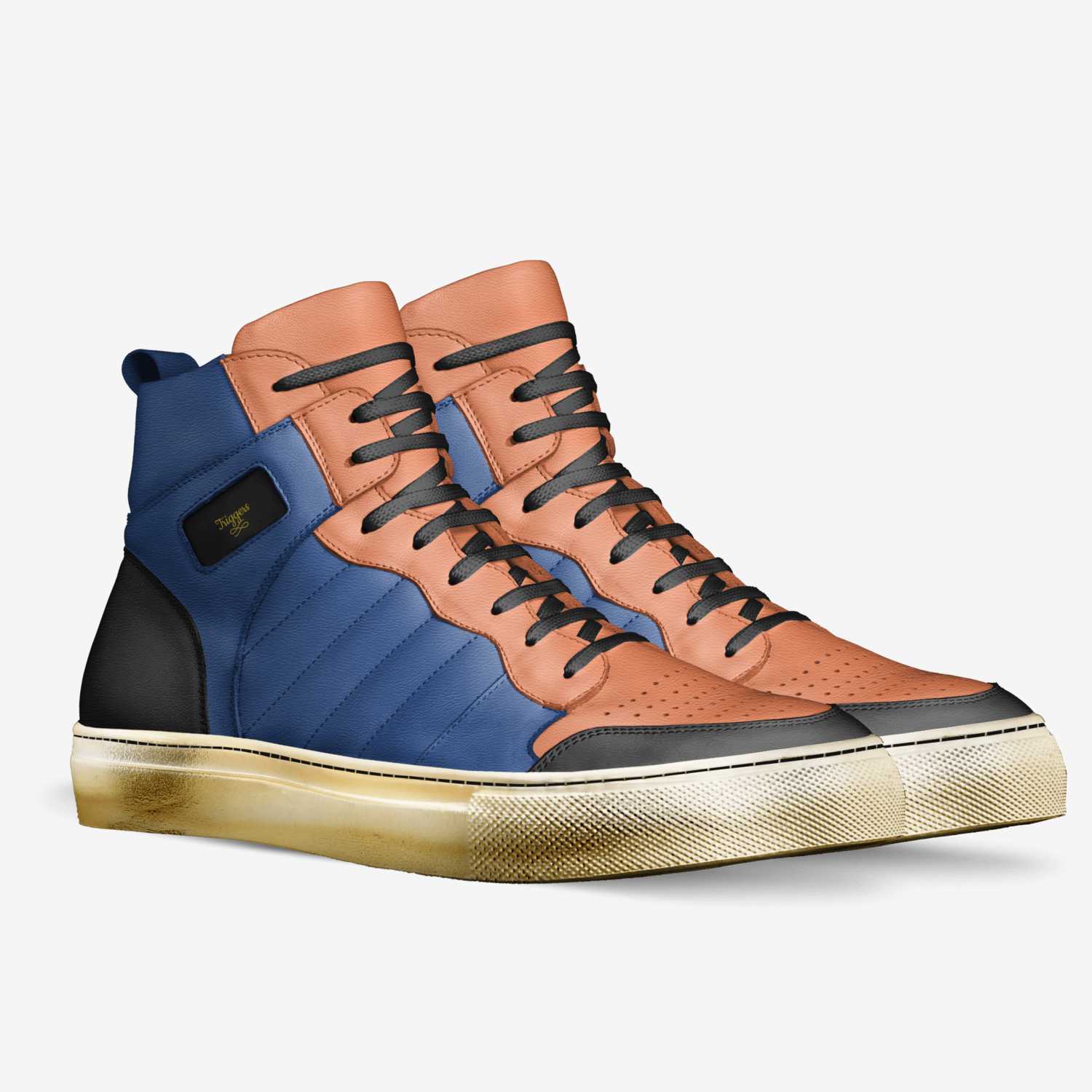 Triggers custom made in Italy shoes by Travis Brown | Double view