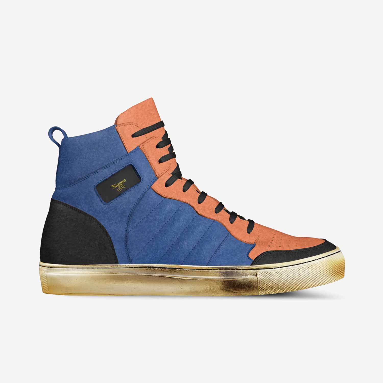Triggers custom made in Italy shoes by Travis Brown | Side view