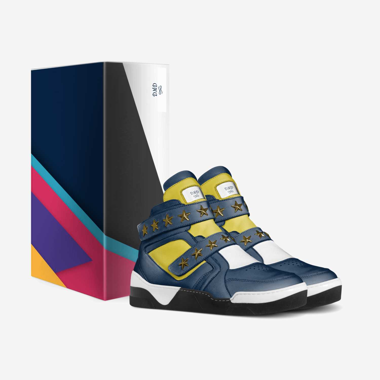 DMD custom made in Italy shoes by Kristin Logue | Box view