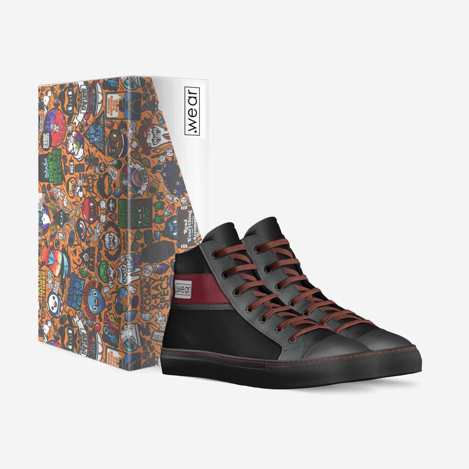 Dotwear custom made in Italy shoes by Peter Andrew | Box view