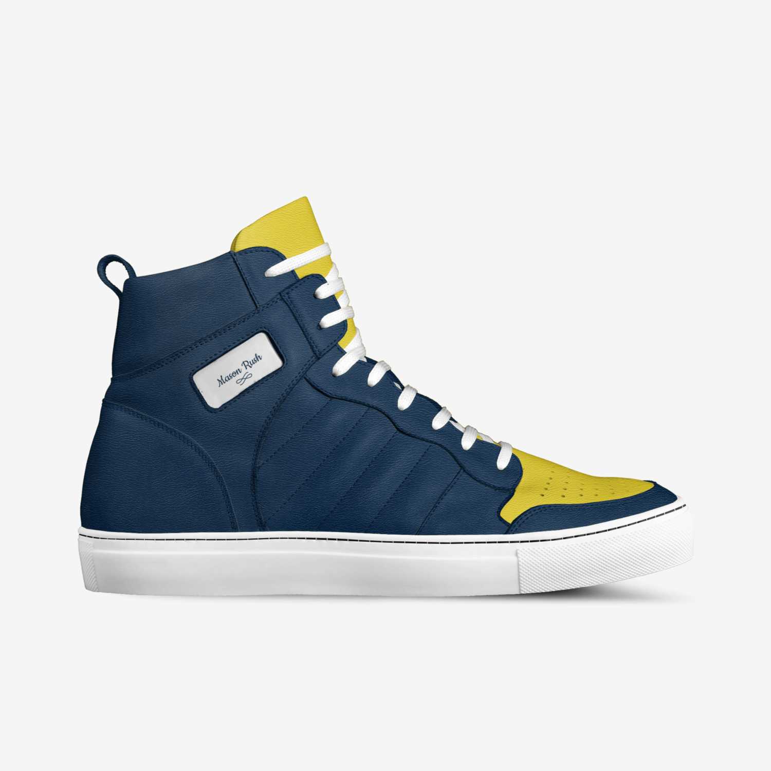 Mason Rush custom made in Italy shoes by Kristin Logue | Side view