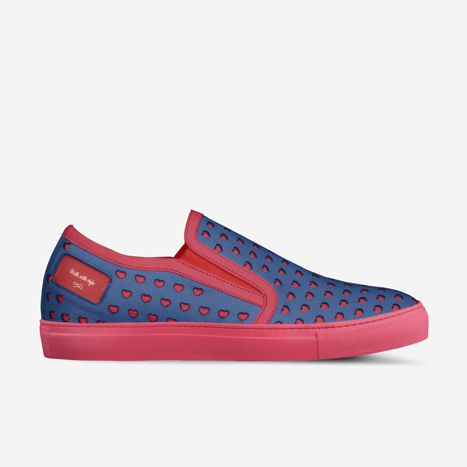 Walk with style custom made in Italy shoes by Nathaniel Johnson | Side view