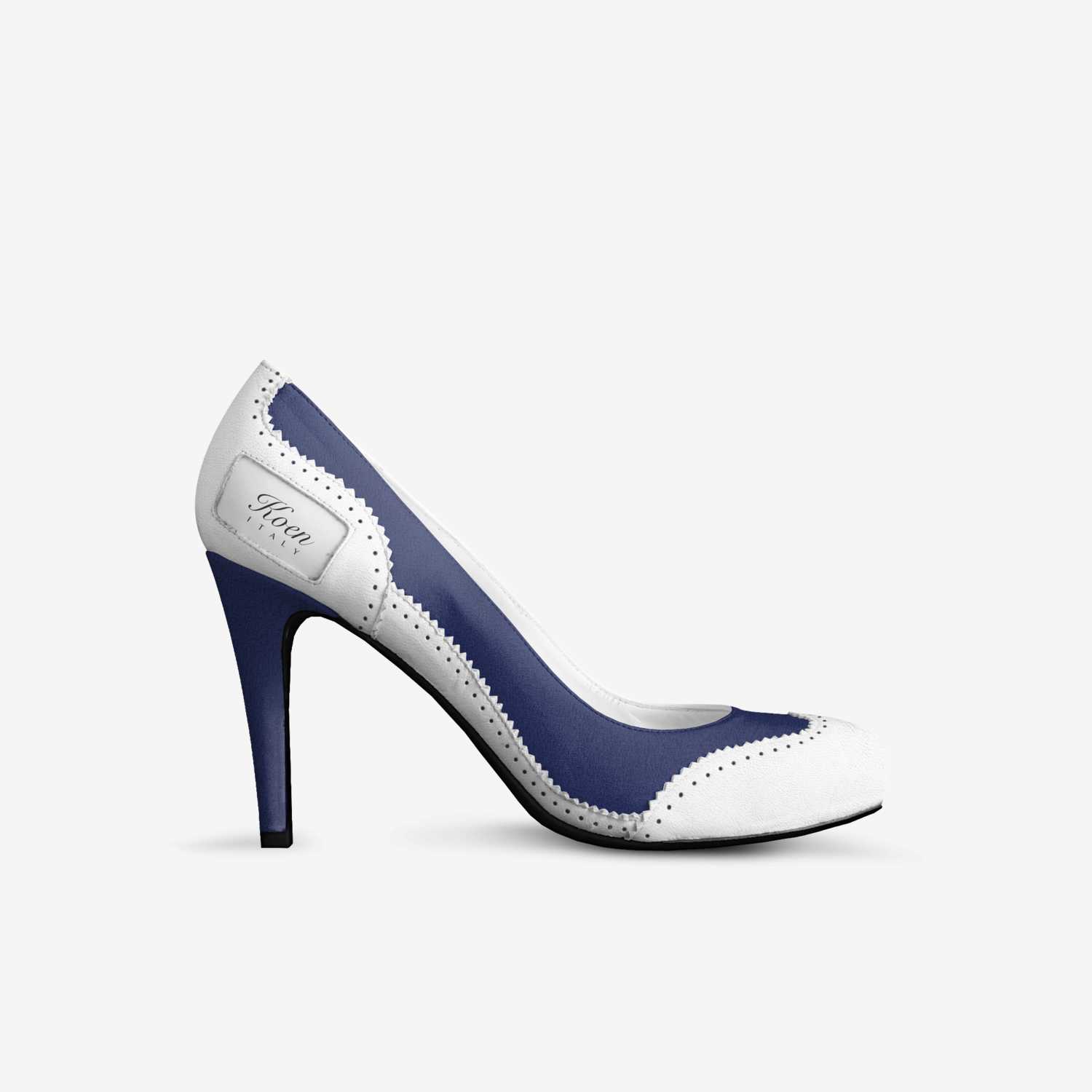 Lisbon custom made in Italy shoes by Marina Gutiérrez del Olmo | Side view