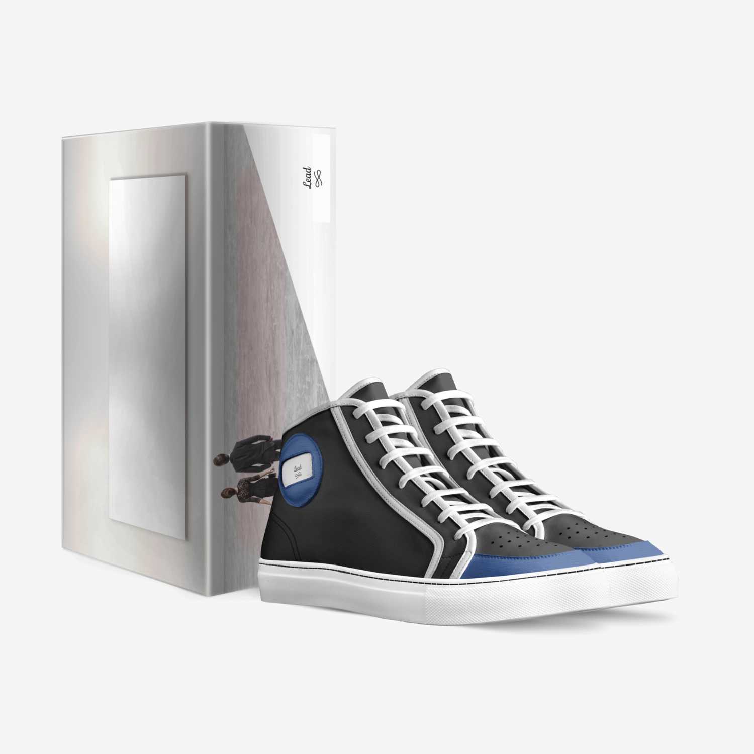 Lead custom made in Italy shoes by Dan Bot | Box view
