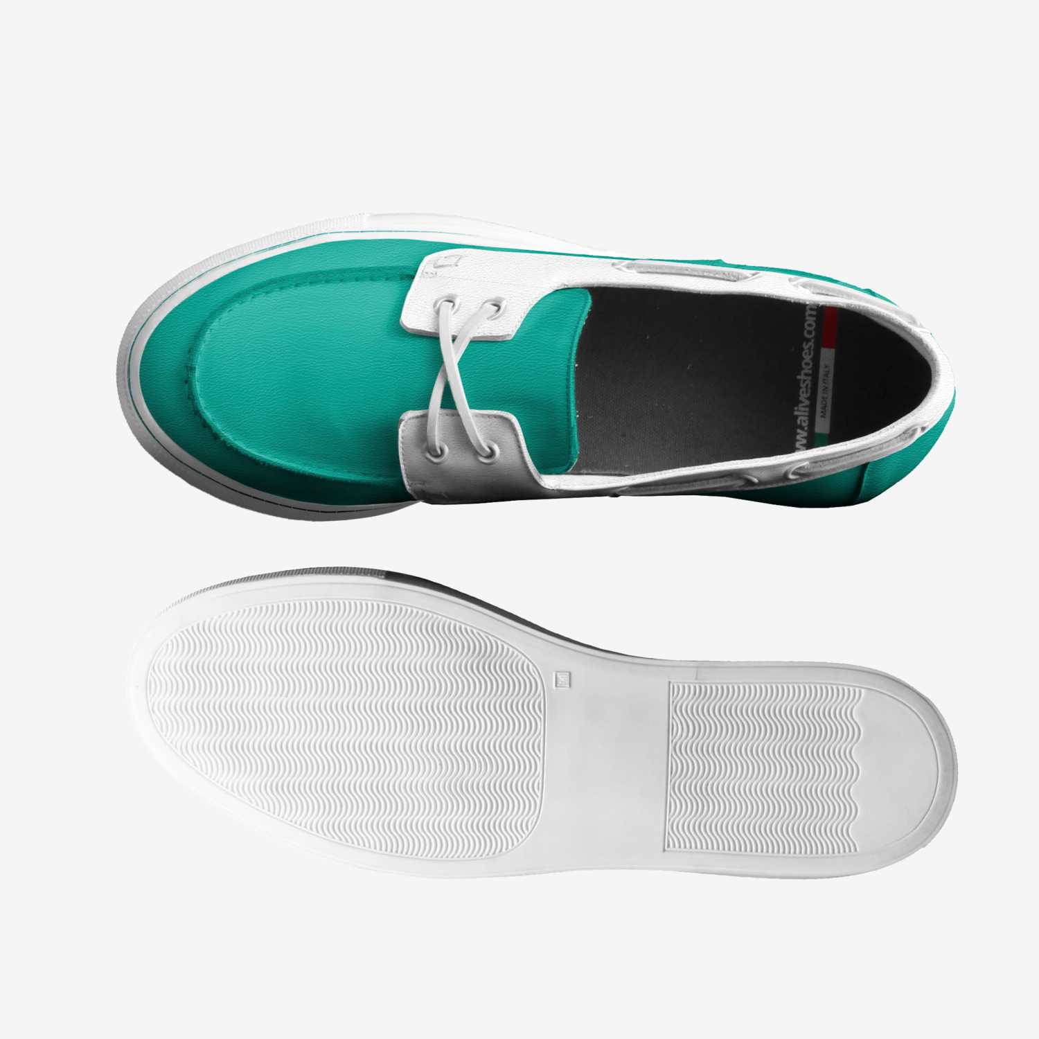 Frost bite custom made in Italy shoes by Jenni | Top view