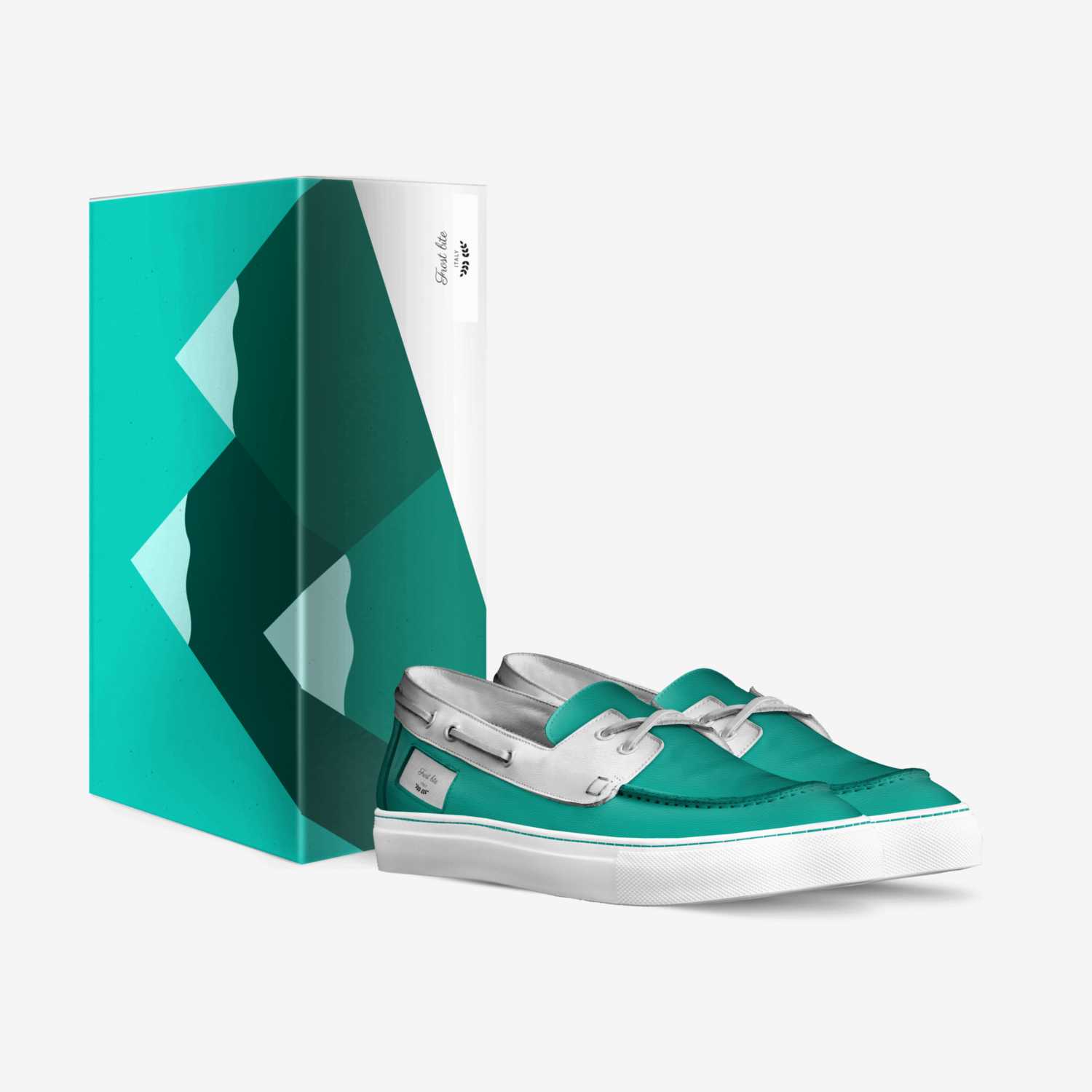 Frost bite custom made in Italy shoes by Jenni | Box view