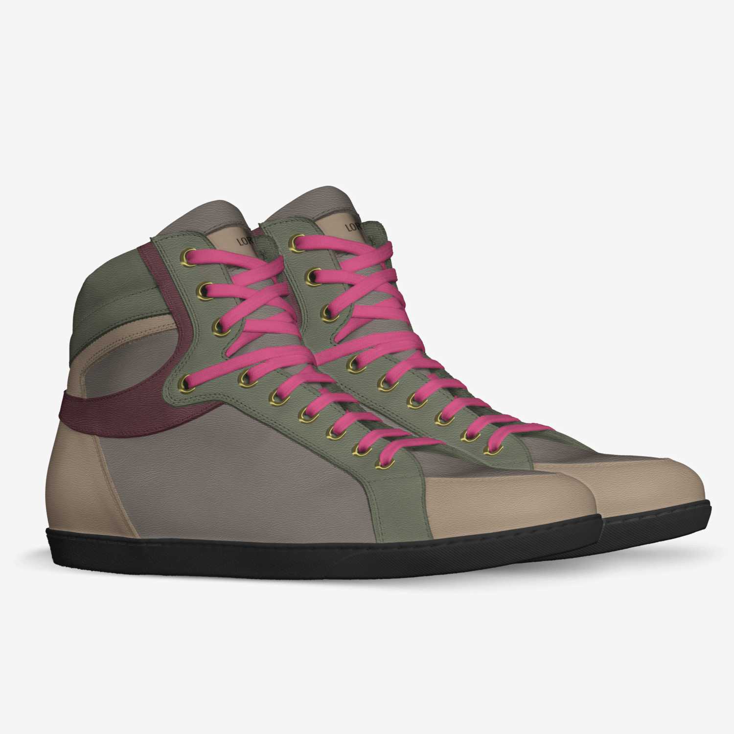 Loro custom made in Italy shoes by Pia Distefano | Double view