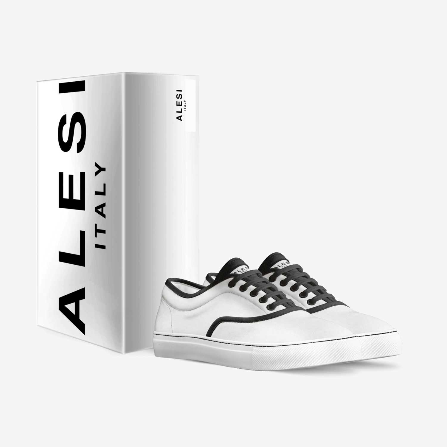 Alesi Skater  custom made in Italy shoes by Lonanthony Parker | Box view