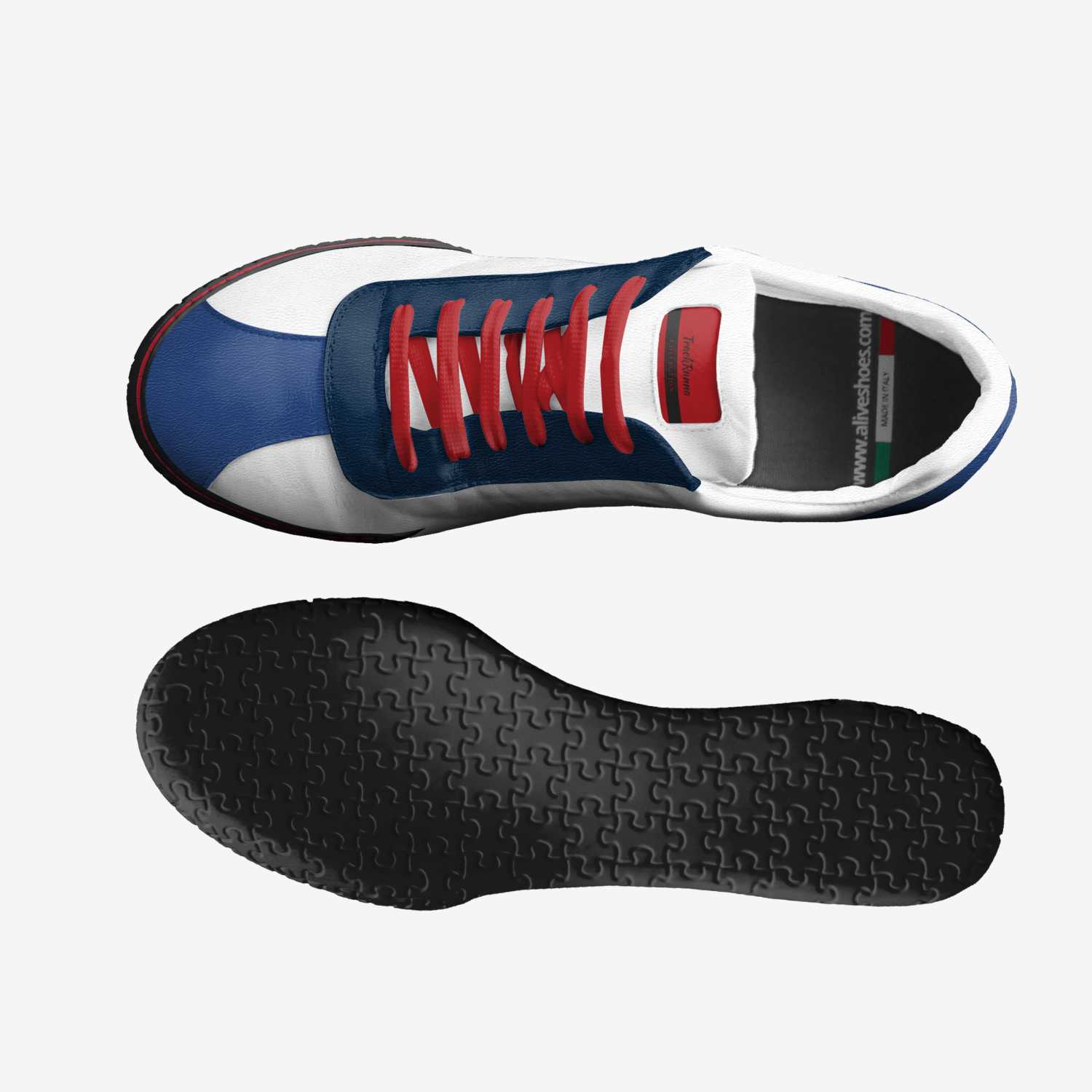Ijgg custom made in Italy shoes by Marqui Harris | Top view
