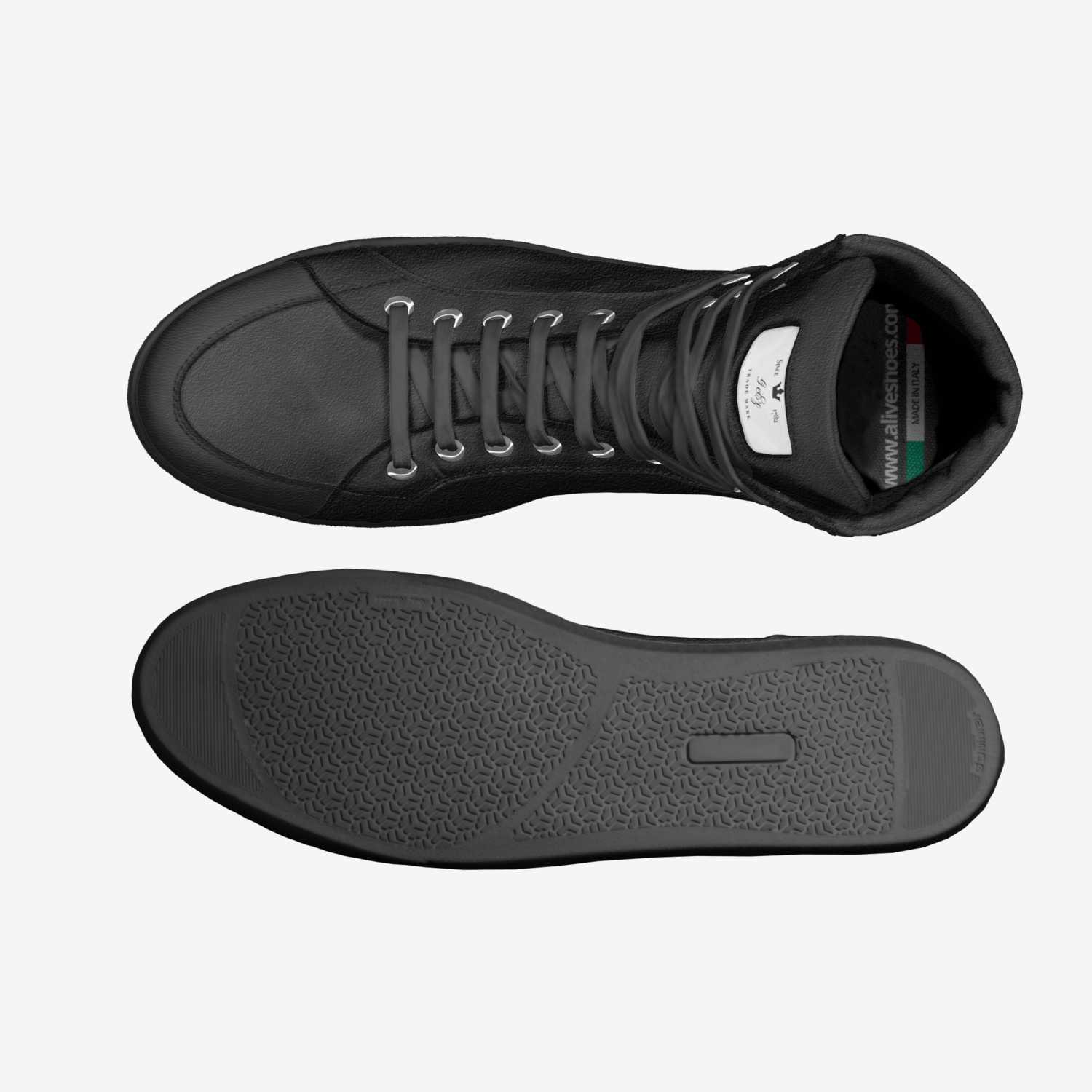 GeEz custom made in Italy shoes by Harvey Giles | Top view