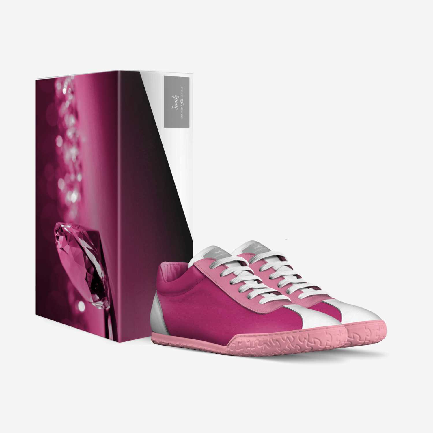 Jewelz custom made in Italy shoes by Alisa Johnston-vaughn | Box view