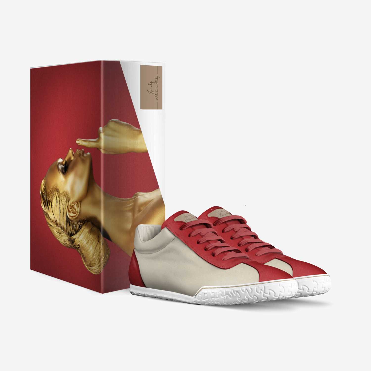 Jewelz custom made in Italy shoes by Alisa Johnston-vaughn | Box view