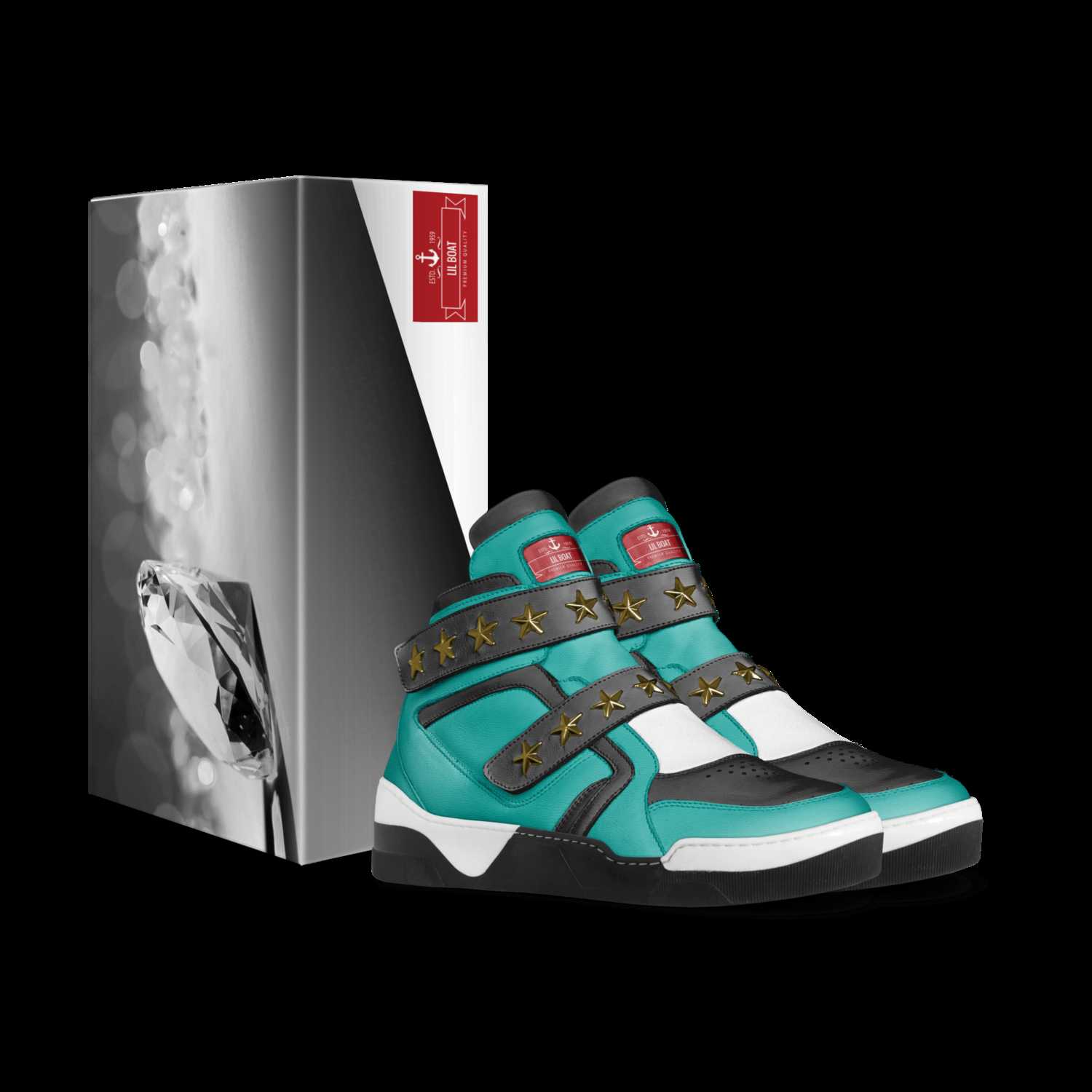 Hi top top boat shoes