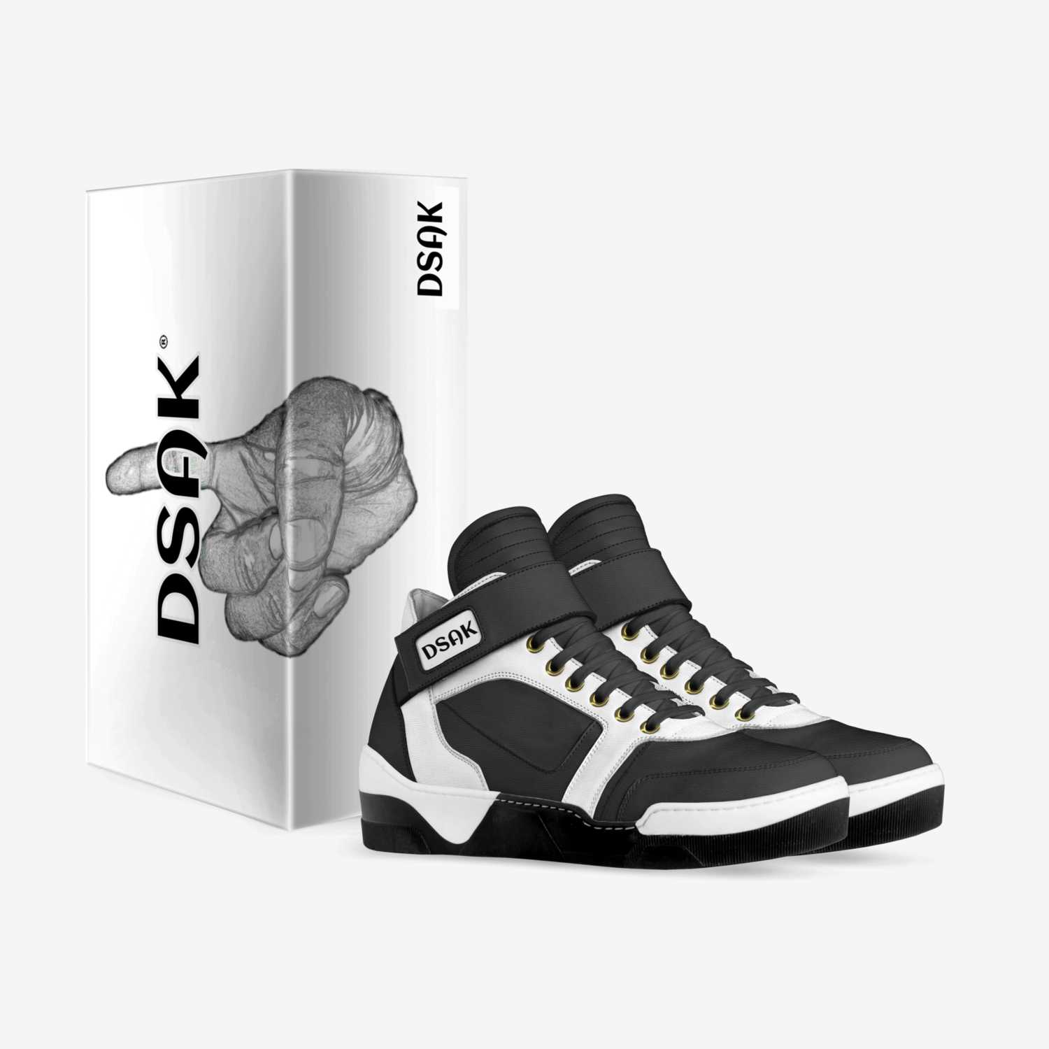 DSAKRAID custom made in Italy shoes by Cedric E. Williams | Box view
