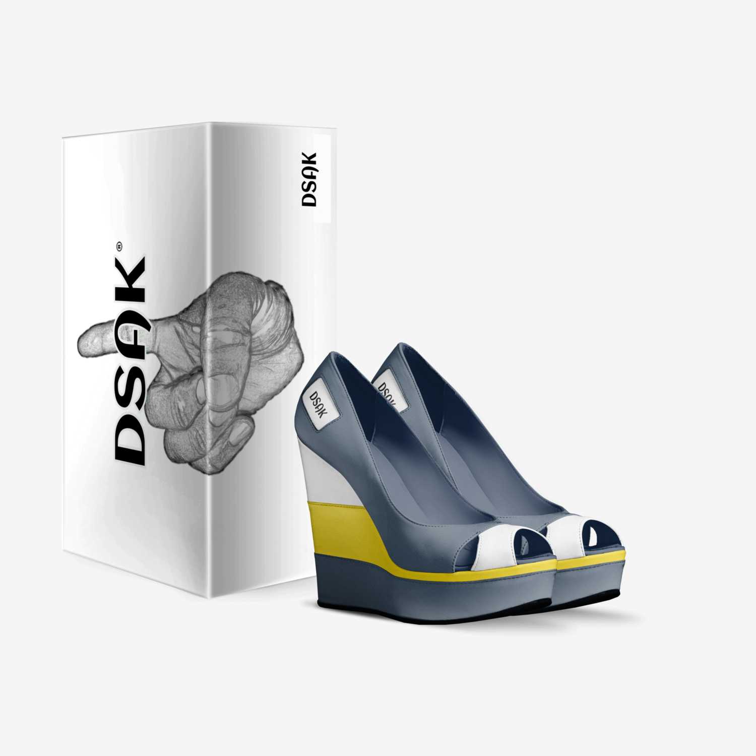 DSAKFab custom made in Italy shoes by Cedric E. Williams | Box view