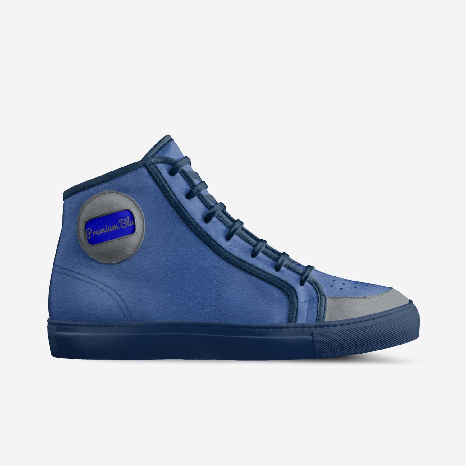Premium Blu A Custom Shoe concept by Kevin Lockett