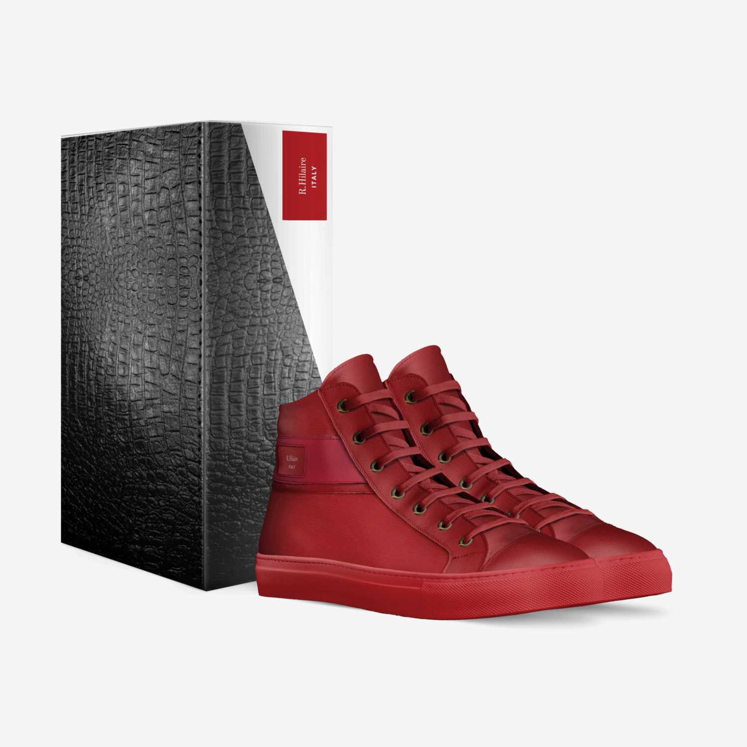 R.Hilaire custom made in Italy shoes by Randy Hilaire | Box view