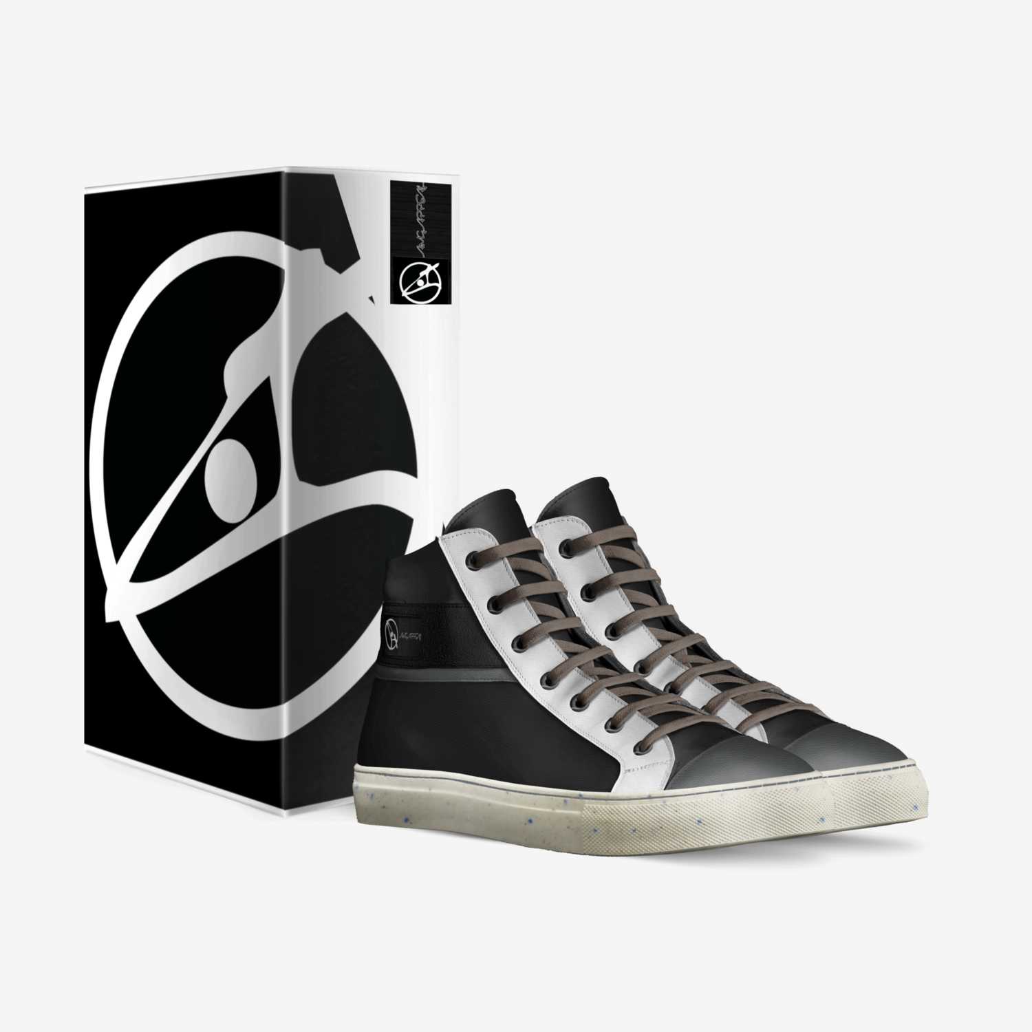 Oreos custom made in Italy shoes by Darrell Dargan | Box view