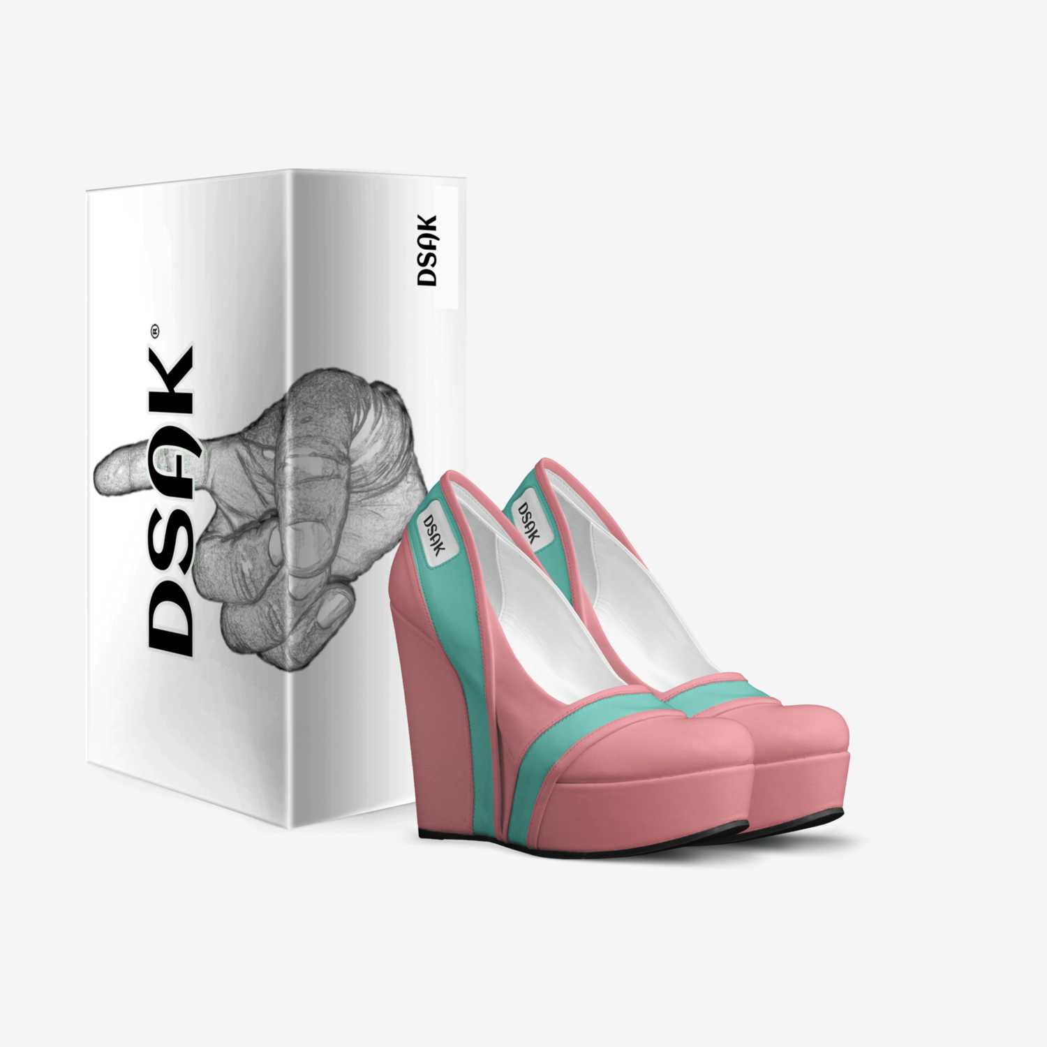DSAKCORAL custom made in Italy shoes by Cedric E. Williams | Box view