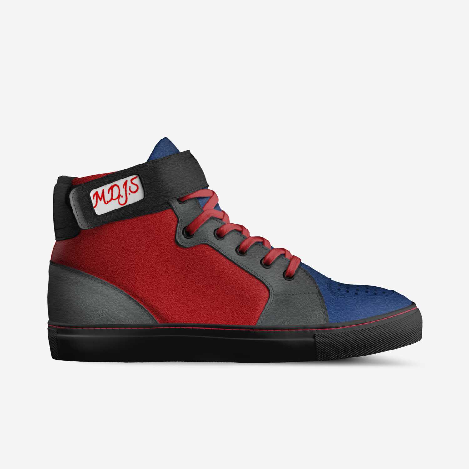 MDJS athlétics shoes custom made in Italy shoes by Cédric Laouadi | Side view