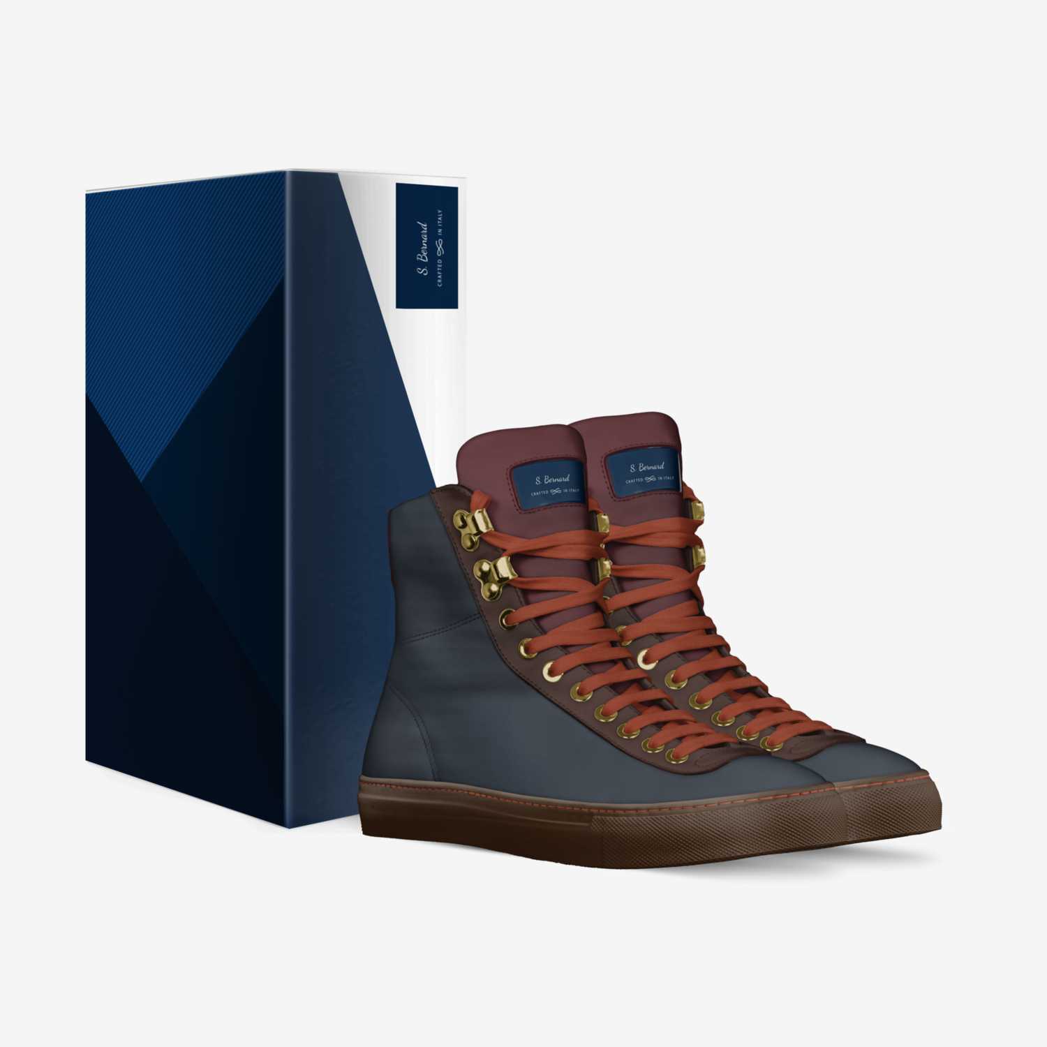 S. Bernard  custom made in Italy shoes by Stanley Alexander | Box view