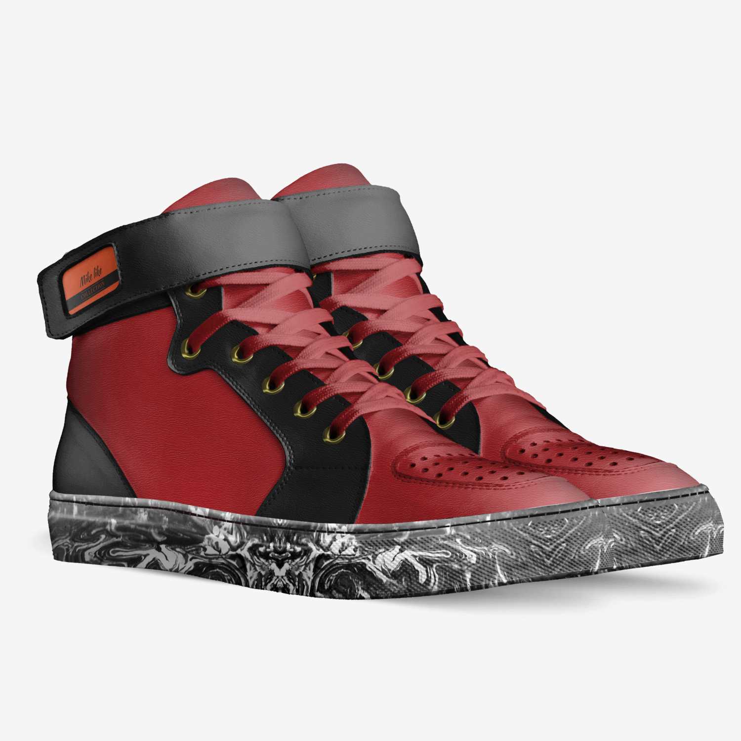 Mike like custom made in Italy shoes by Kaiden | Double view