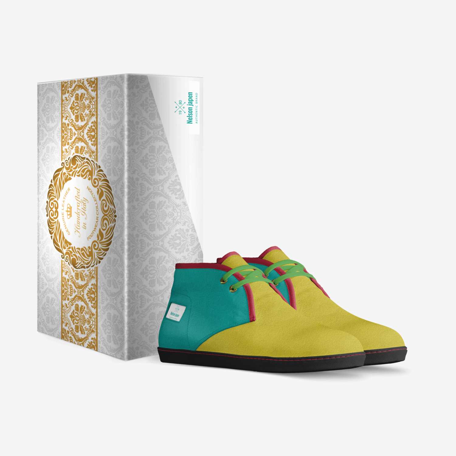 Nelson japen custom made in Italy shoes by Obadiah Nelson | Box view