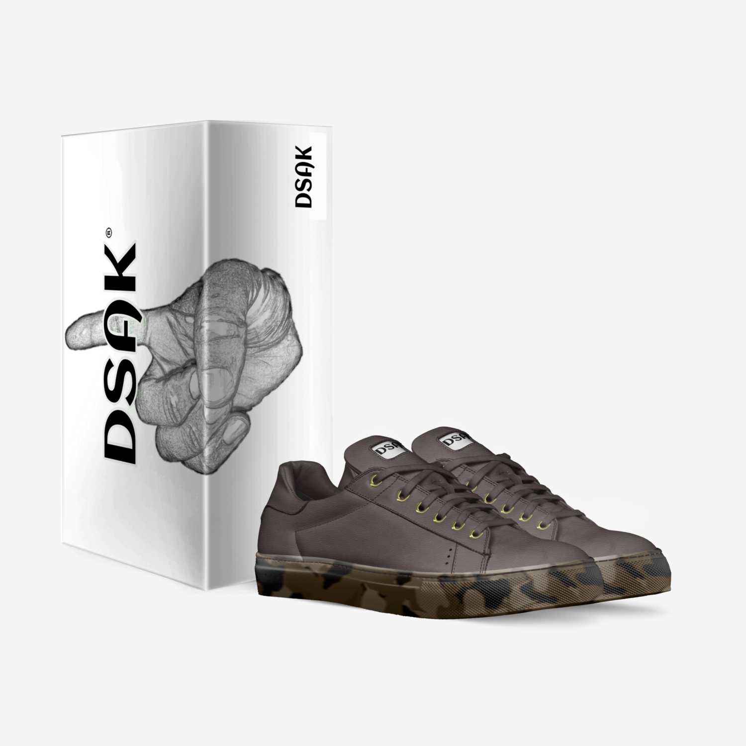 DSAKCAMOUFLAGE custom made in Italy shoes by Cedric E. Williams | Box view