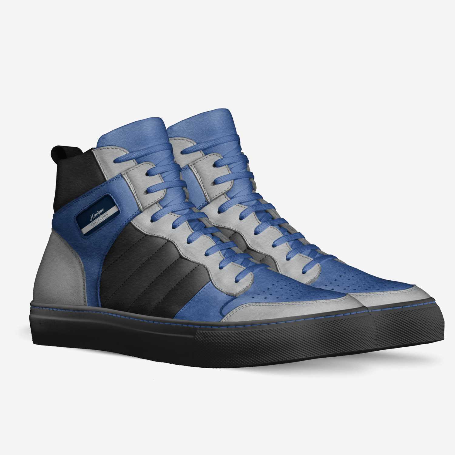 JUnique custom made in Italy shoes by Jermaine Gibbs | Double view