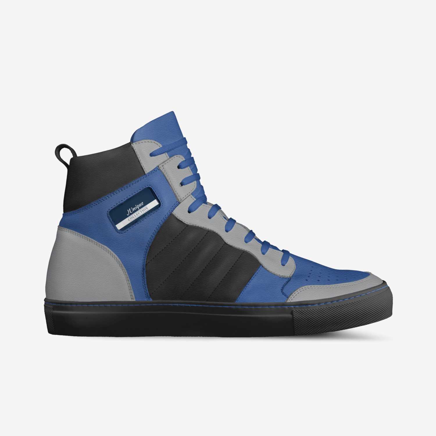 JUnique custom made in Italy shoes by Jermaine Gibbs | Side view