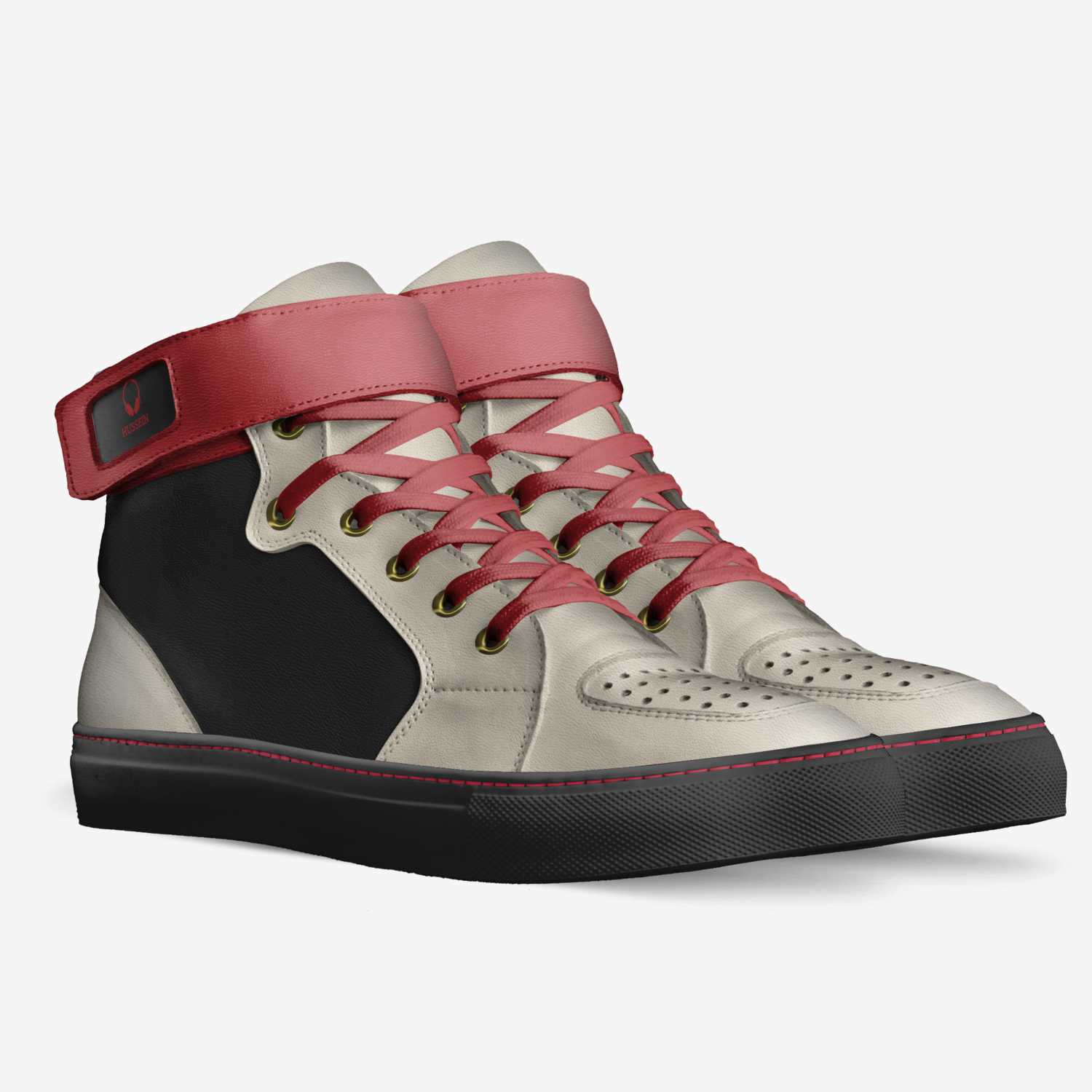 Hussein  custom made in Italy shoes by Luke King Lunde | Double view