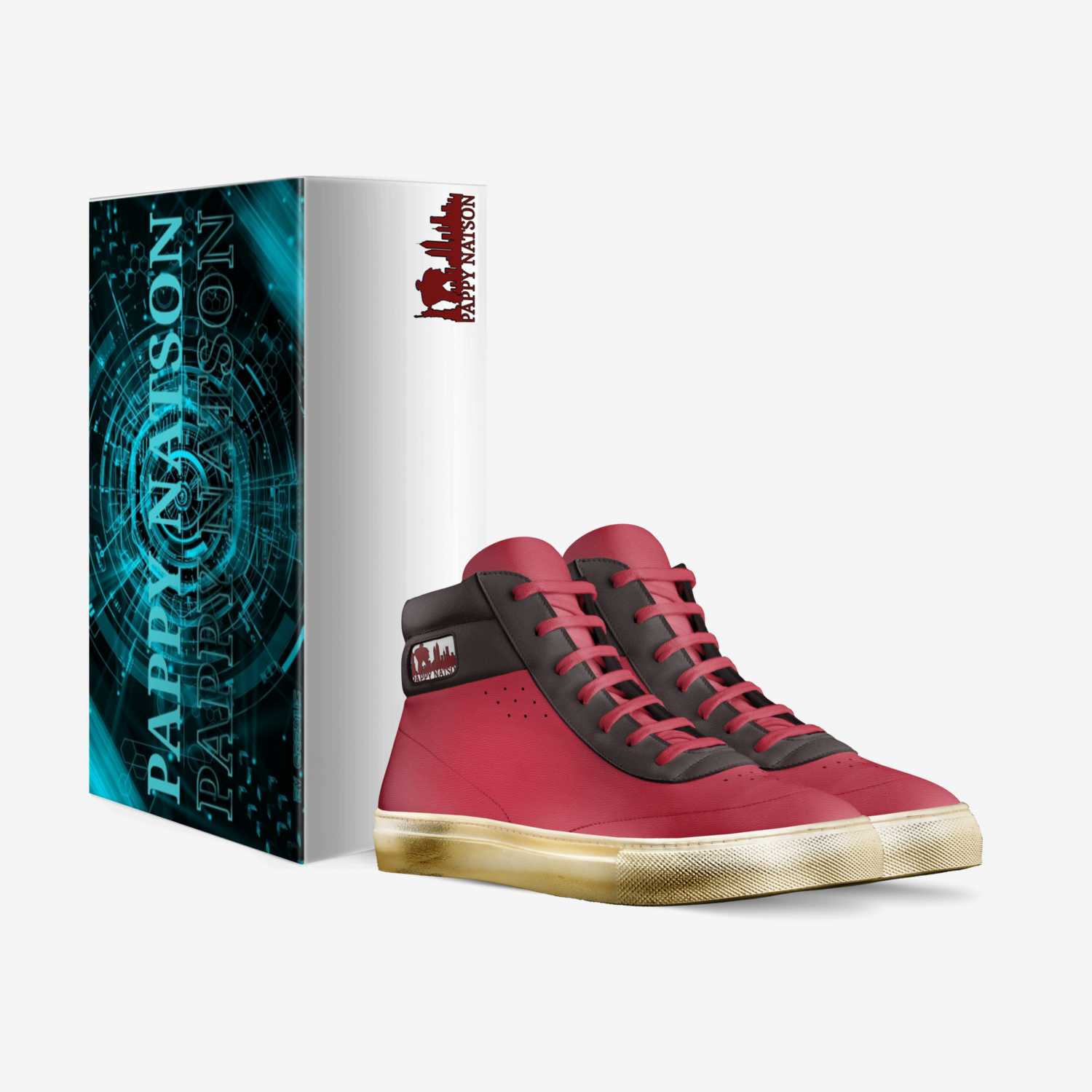 GS1  custom made in Italy shoes by Pappy Natson | Box view