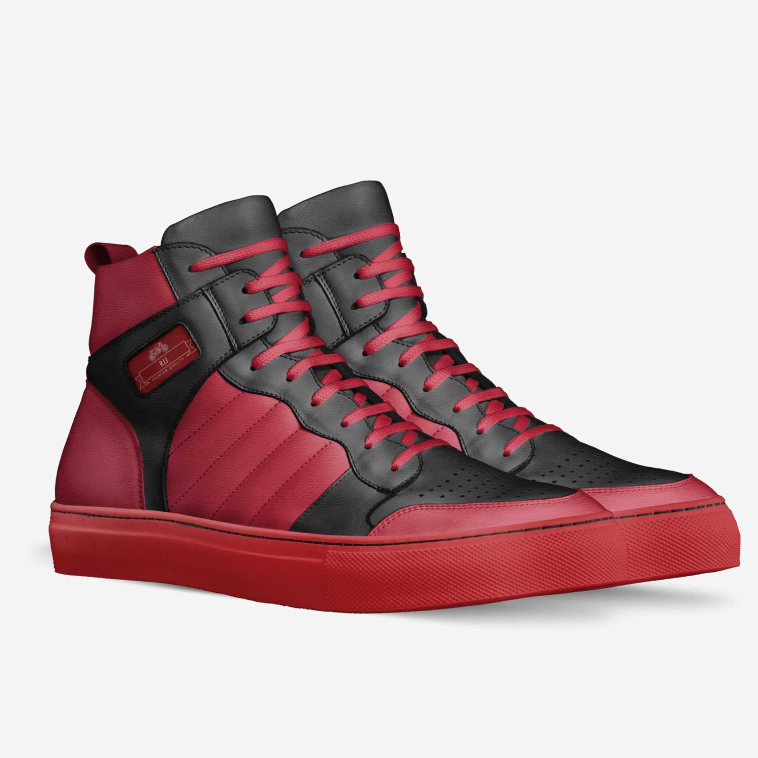 R.i.j custom made in Italy shoes by Rowan Johnston | Double view