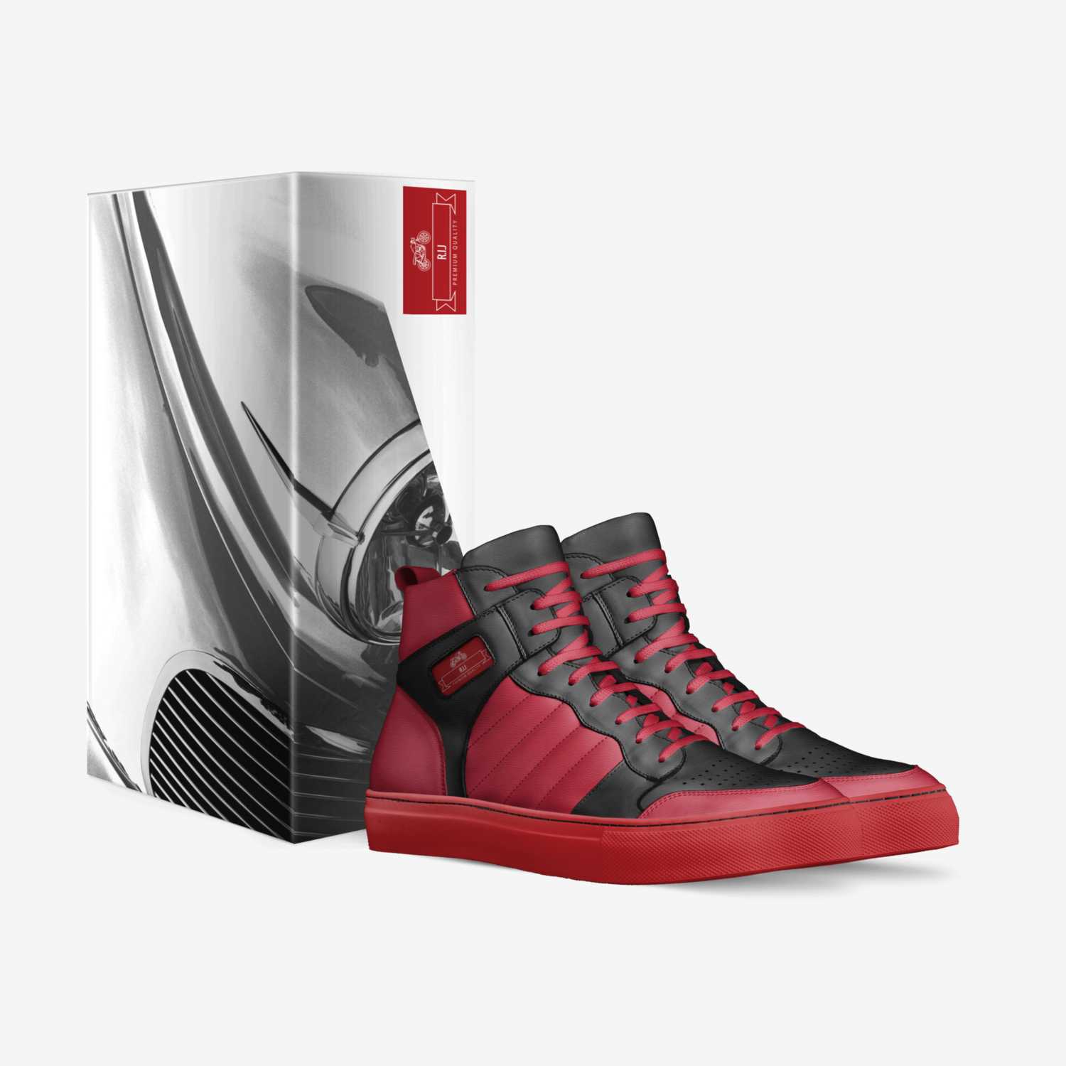 R.i.j custom made in Italy shoes by Rowan Johnston | Box view