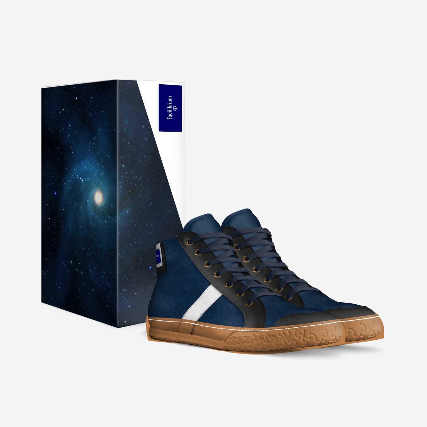 Equilibrium custom made in Italy shoes by Kent Hernandez | Box view